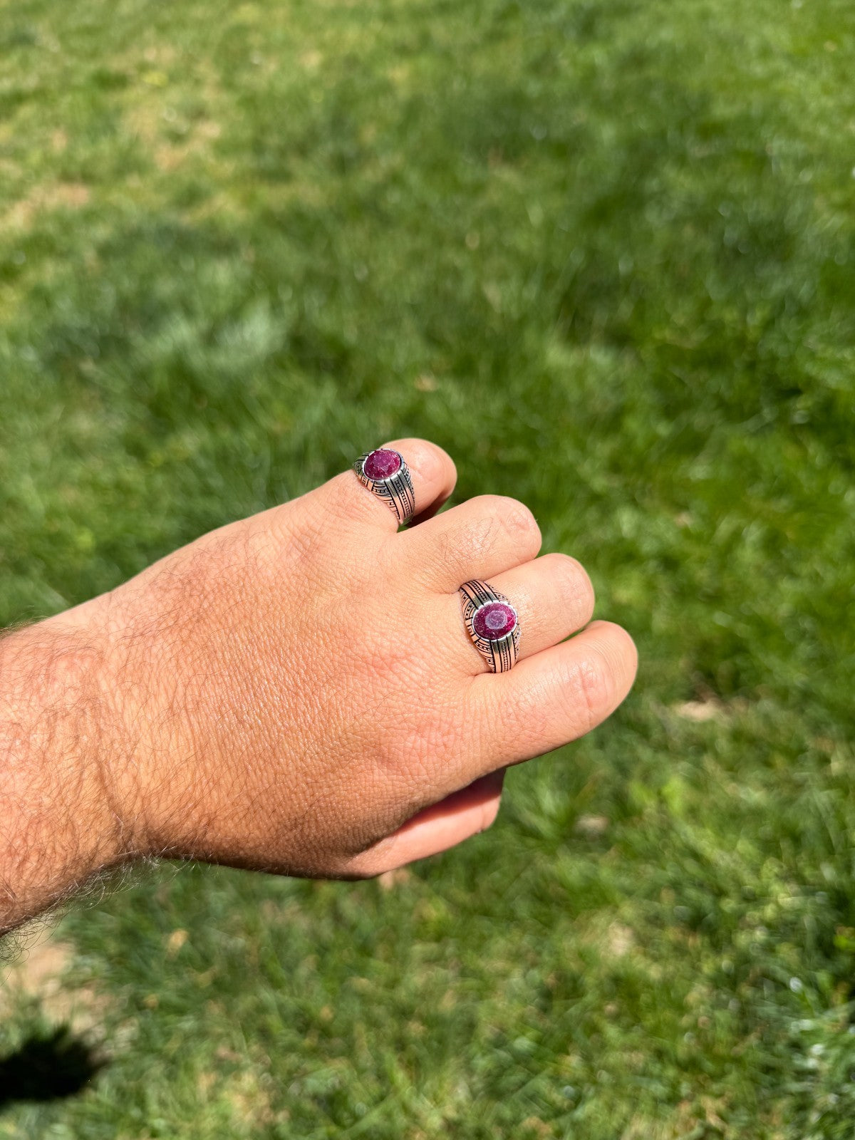 Navajo Tribe Ring | 925 Silver Oxidized
