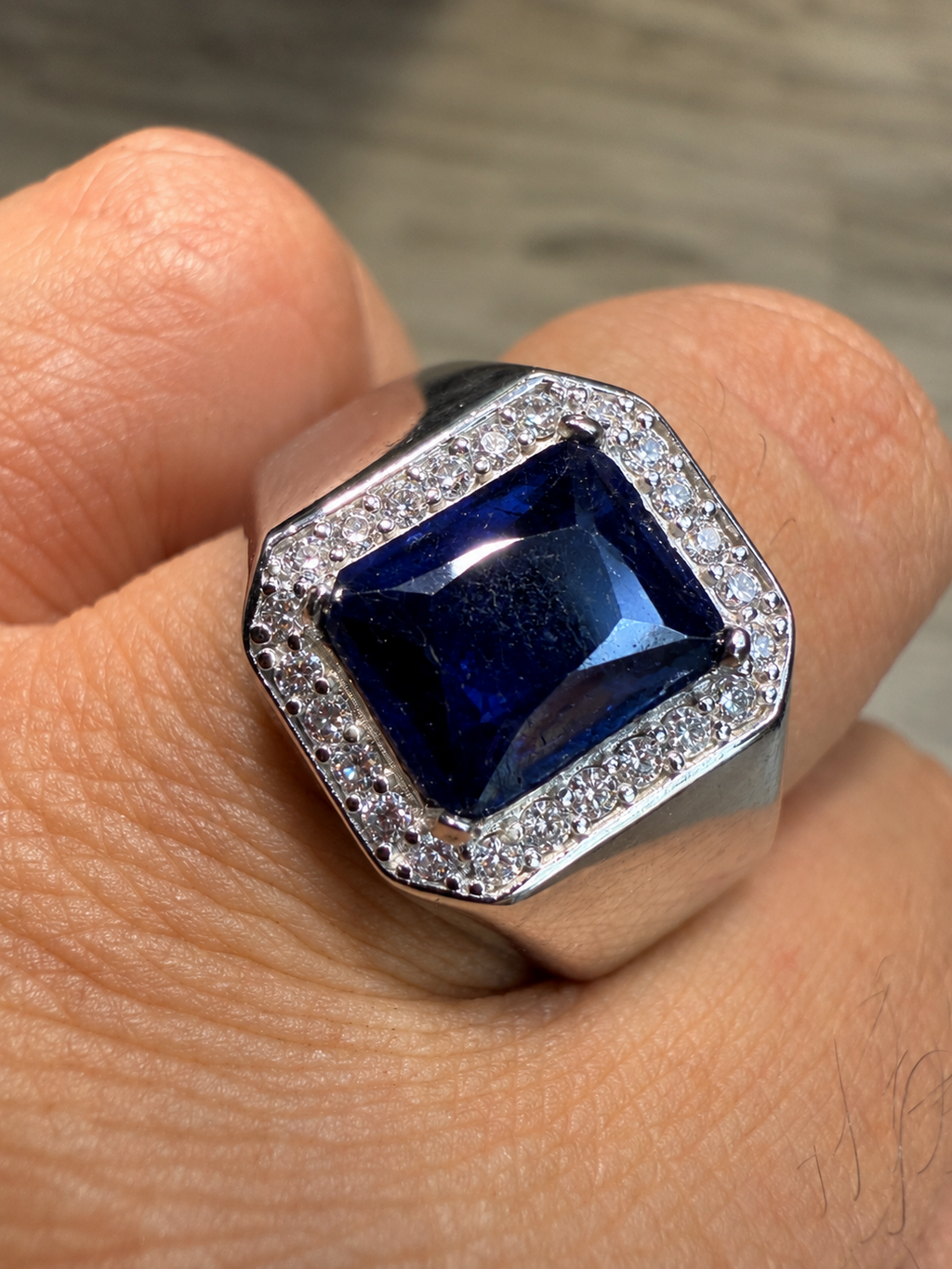 Moissanite Cardinal Crown Ring | 925 Silver