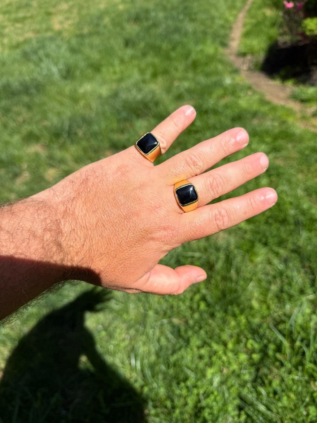 Midnight Don Ring | 14k Gold Vermeil 925 Silver