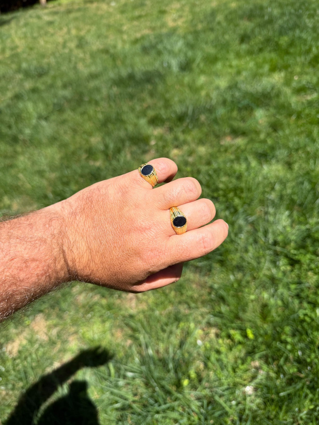 Navajo Tribe Ring | 14k Gold Vermeil 925 Silver