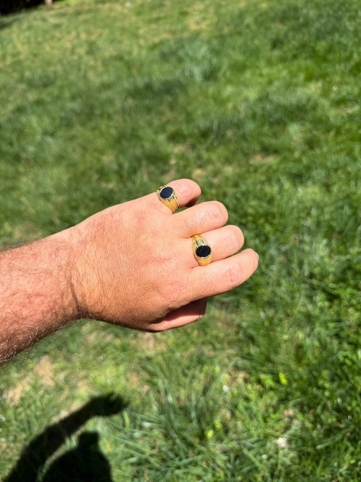 Navajo Tribe Ring | 14k Gold Vermeil 925 Silver