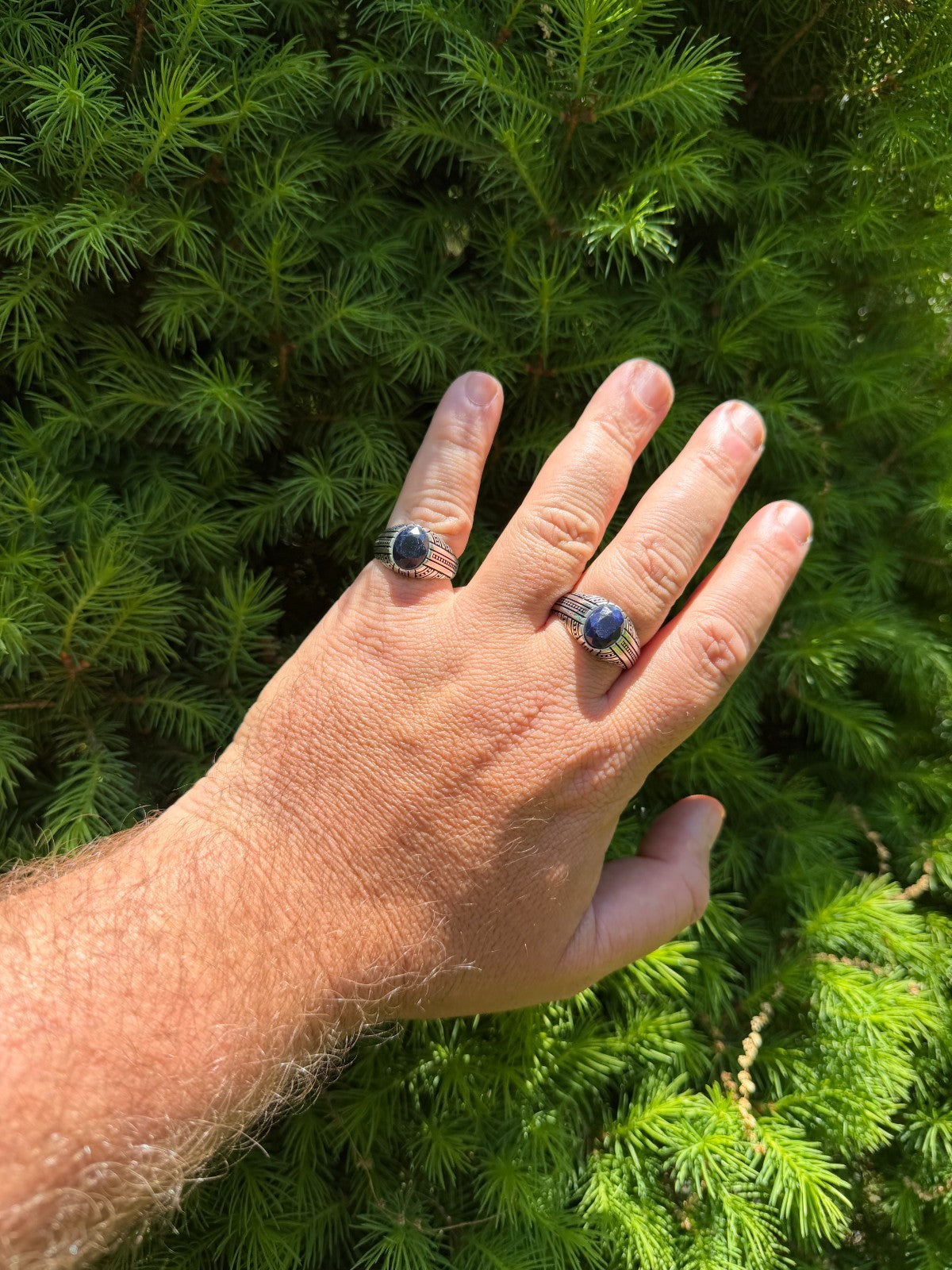 Navajo Tribe Ring | 925 Silver Oxidized