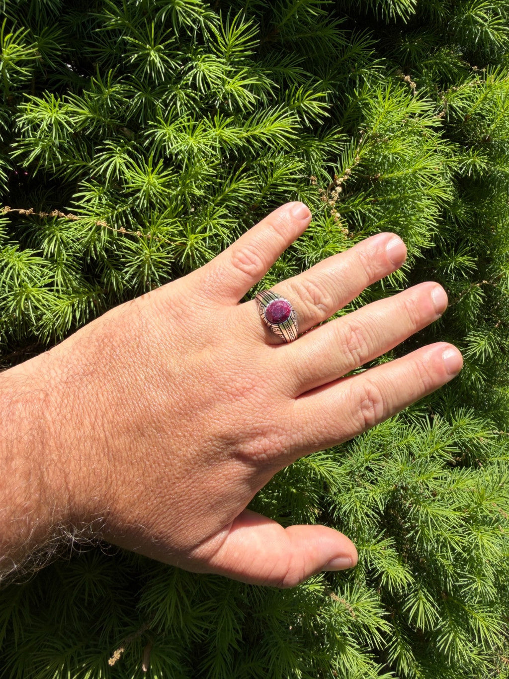 Navajo Tribe Ring | 925 Silver Oxidized