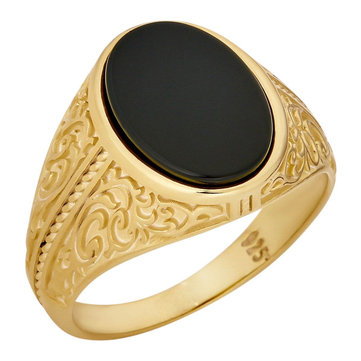 Columbian King Ring | 14k Gold Vermeil 925 Silver