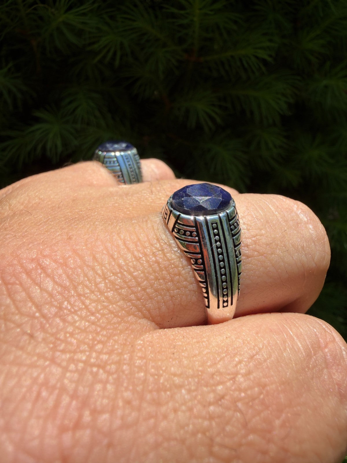 Navajo Tribe Ring | 925 Silver Oxidized