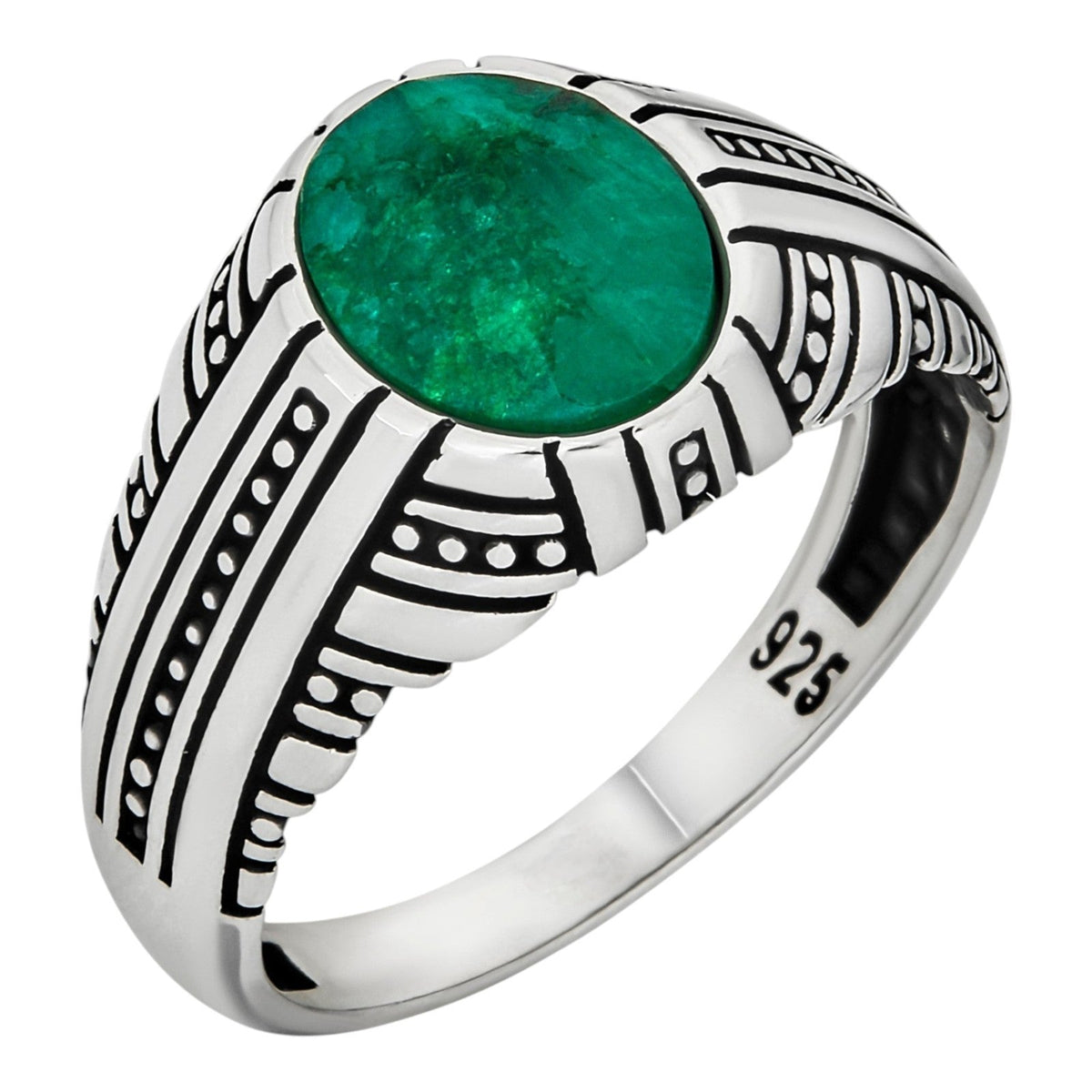 Royal Dynasty Ring | 925 Silver Oxidized