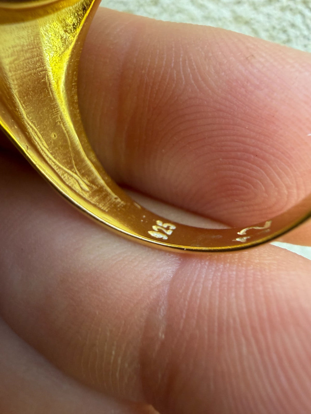 Columbian King Ring | 14k Gold Vermeil 925 Silver
