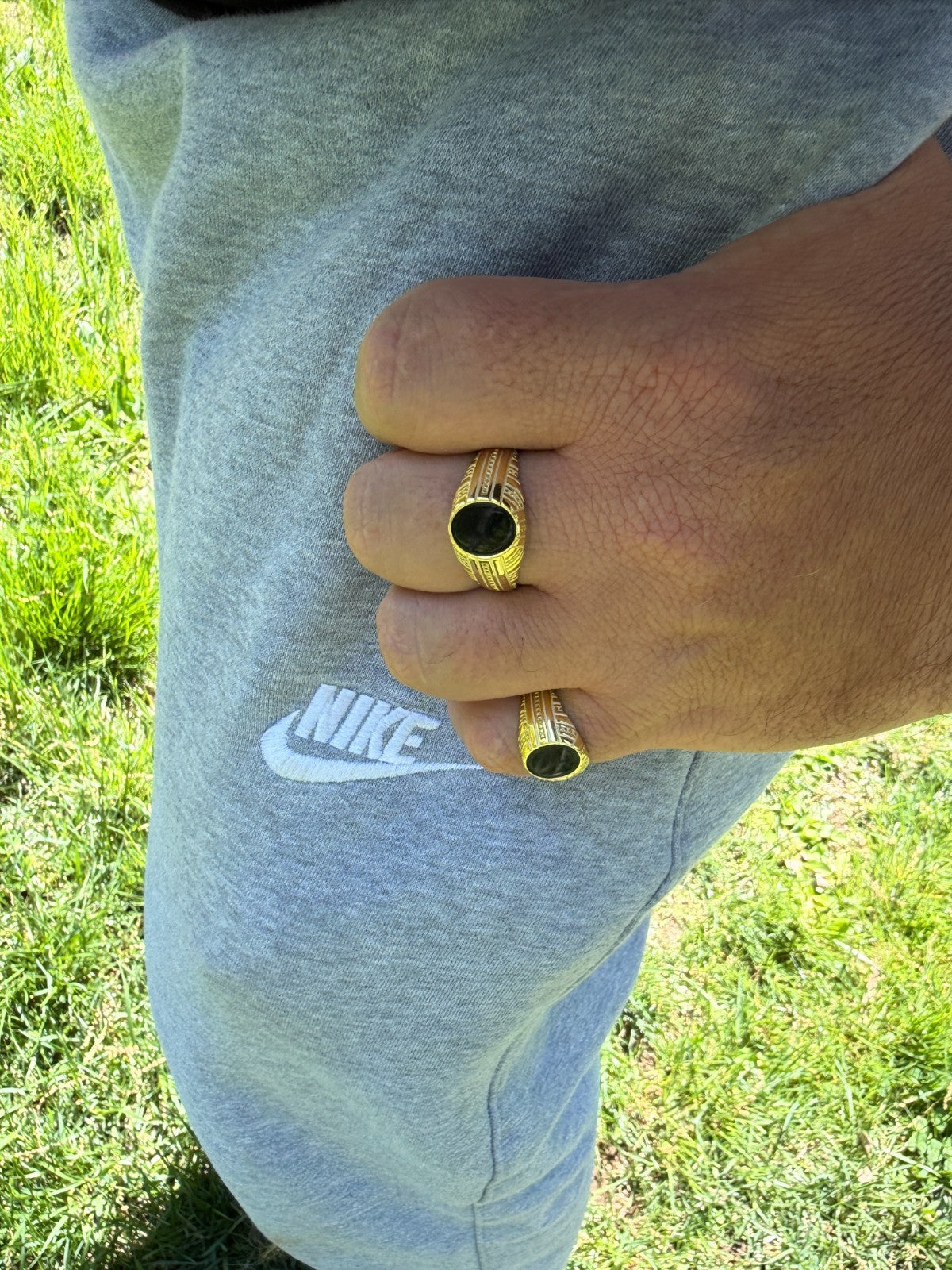 Navajo Tribe Ring | 14k Gold Vermeil 925 Silver