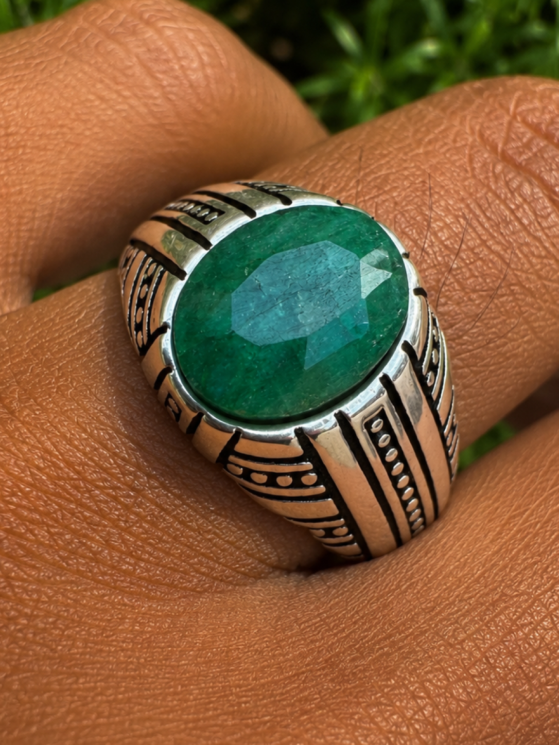 Royal Dynasty Ring | 925 Silver Oxidized