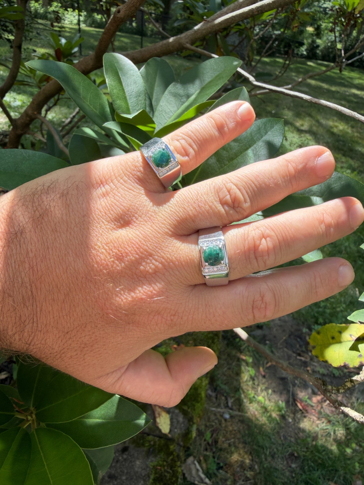 Moissanite Monarch Ring | 925 Silver