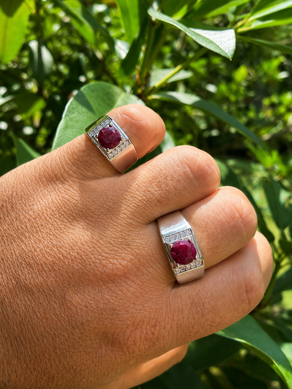 Moissanite Monarch Ring | 925 Silver