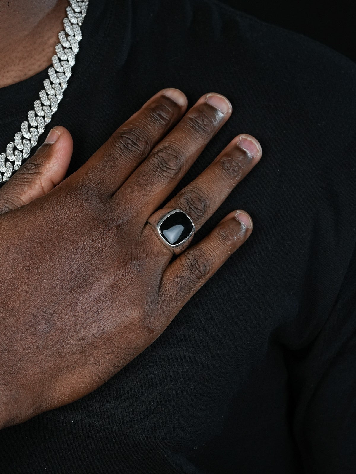 Midnight Don Ring | 925 Silver