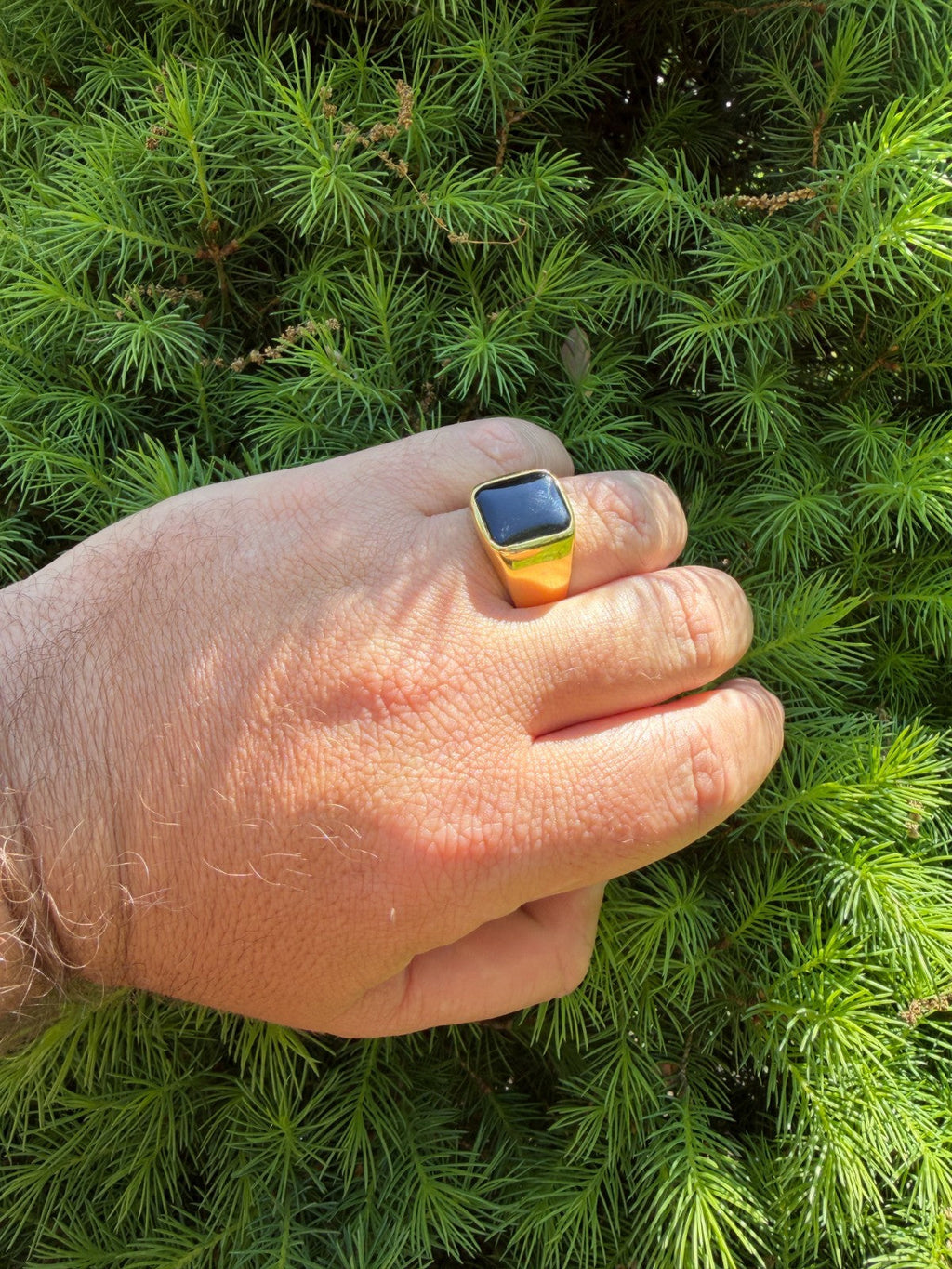 Midnight Don Ring | 14k Gold Vermeil 925 Silver