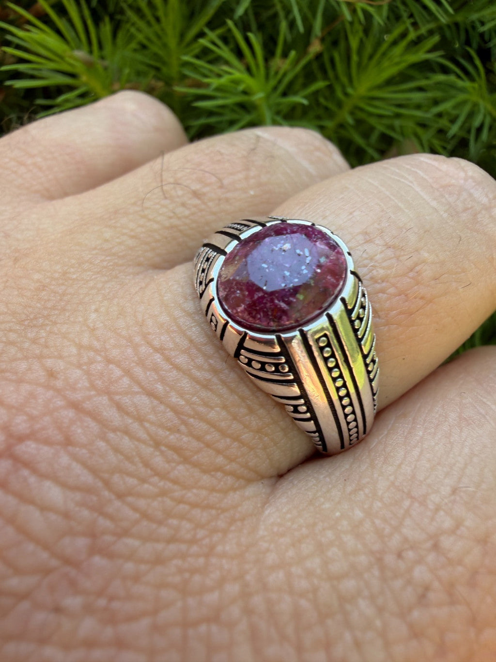 Navajo Tribe Ring | 925 Silver Oxidized