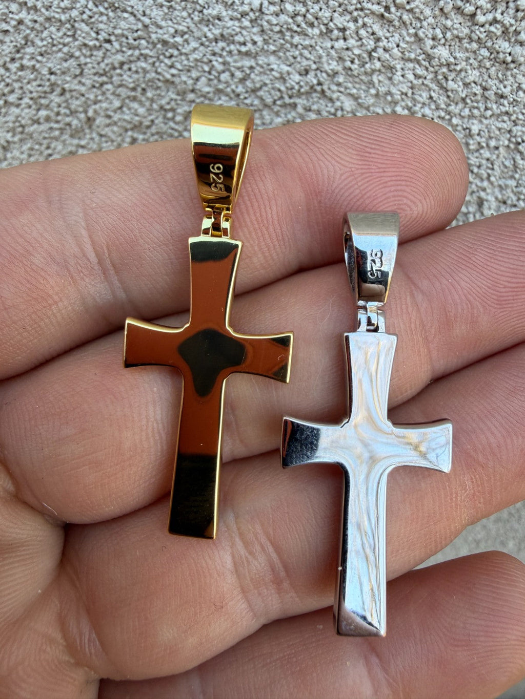 Viking Warrior Celtic Cross Pendant | 14k Gold Vermeil 925 Silver