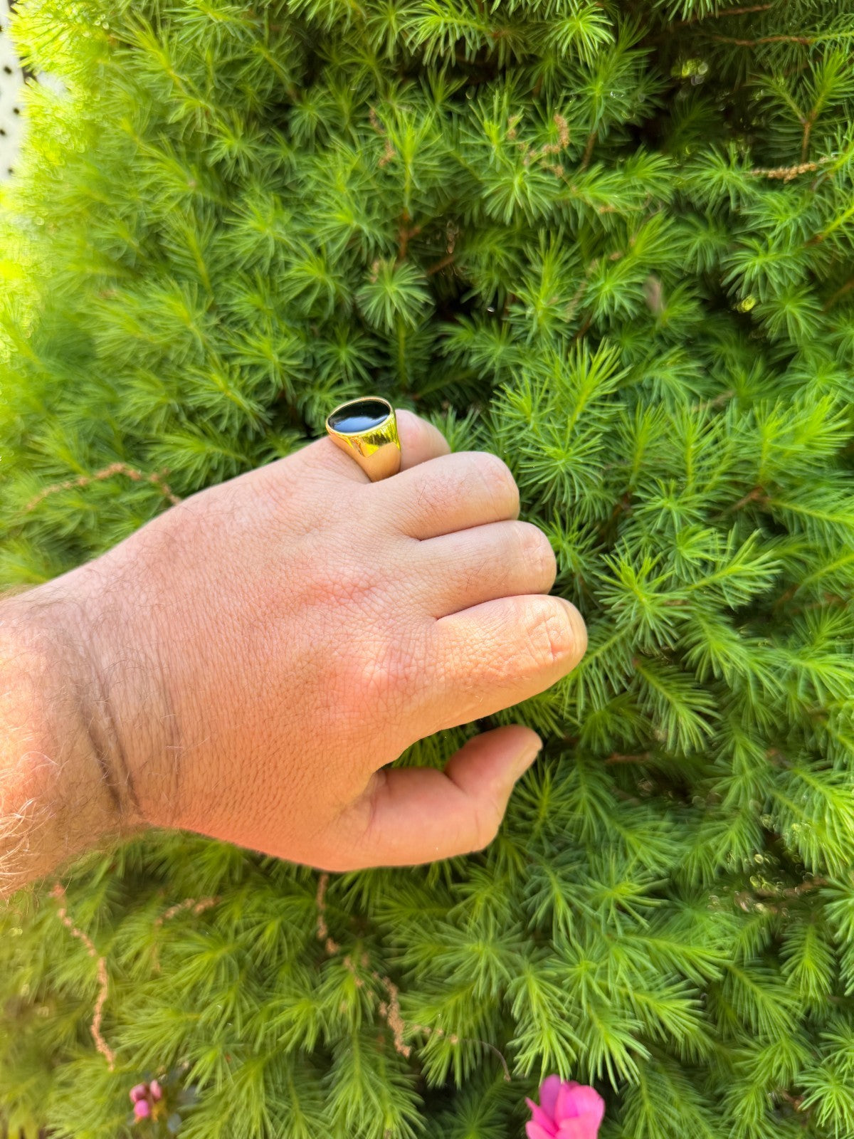 Shadow Boss Ring | 14k Gold Vermeil 925 Silver