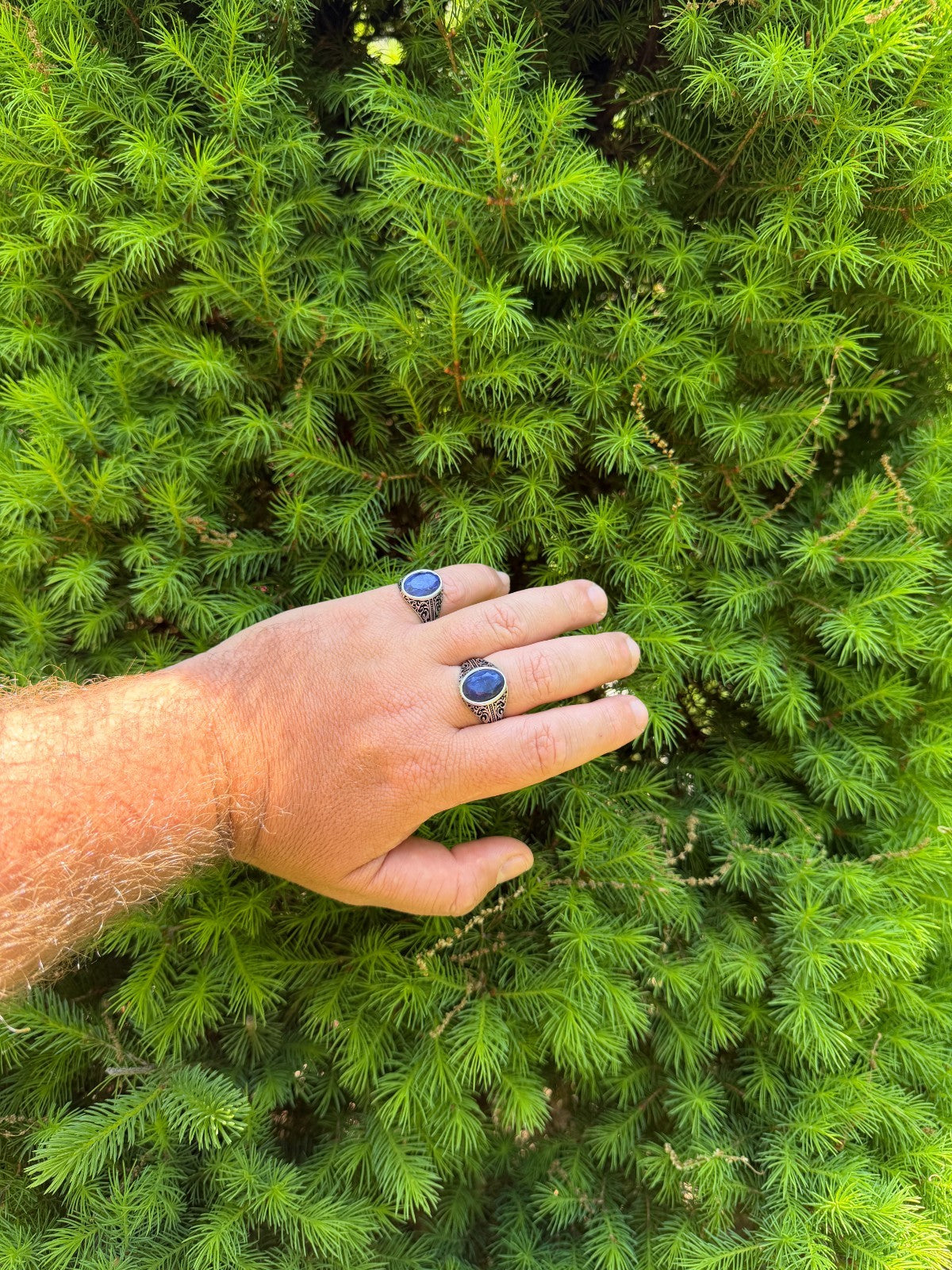 Columbian King Ring | 925 Silver Oxidized