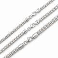 Ice Link Chain Necklace | 925 Sterling Silver