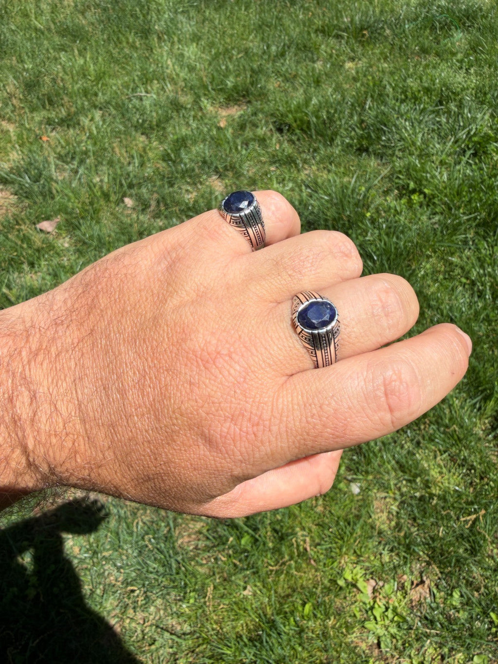 Navajo Tribe Ring | 925 Silver Oxidized