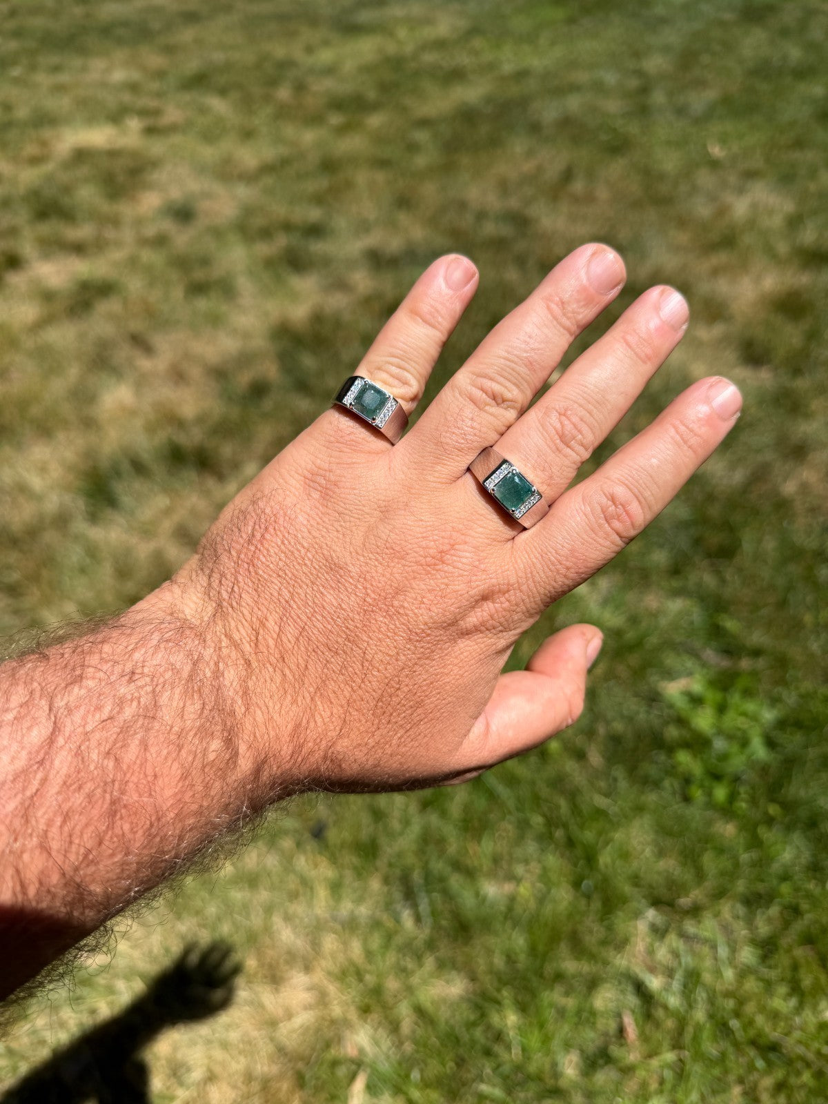 Moissanite Kingsmark Ring | 925 Silver