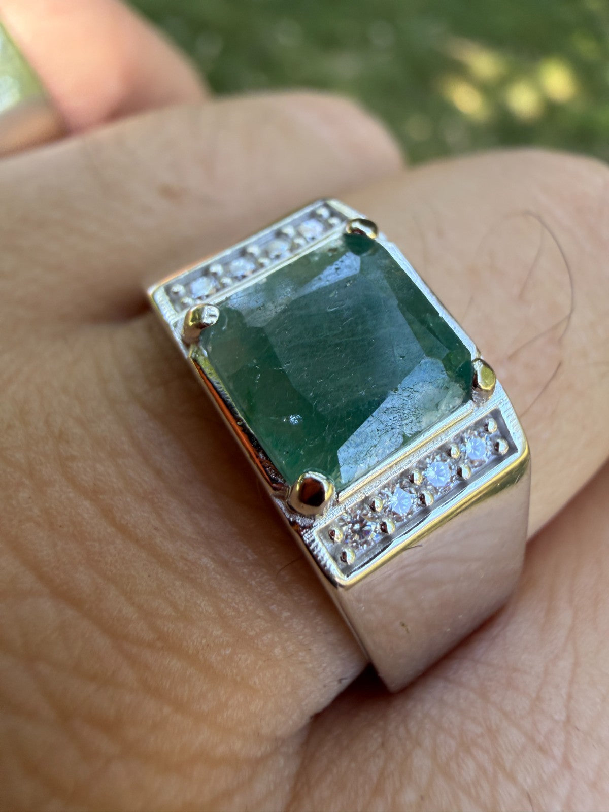 Moissanite Kingsmark Ring | 925 Silver