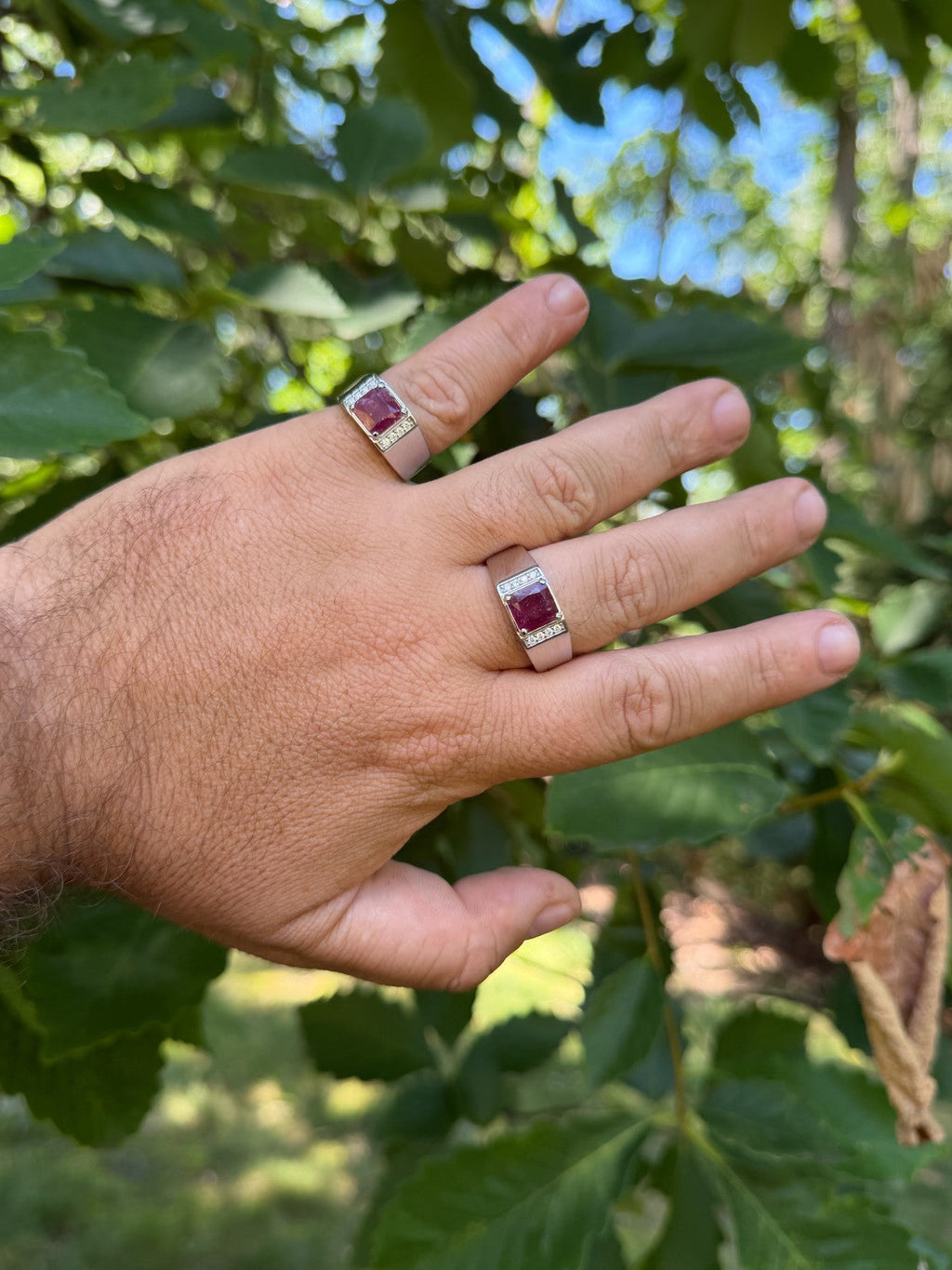 Moissanite Monarch Ring | 925 Silver