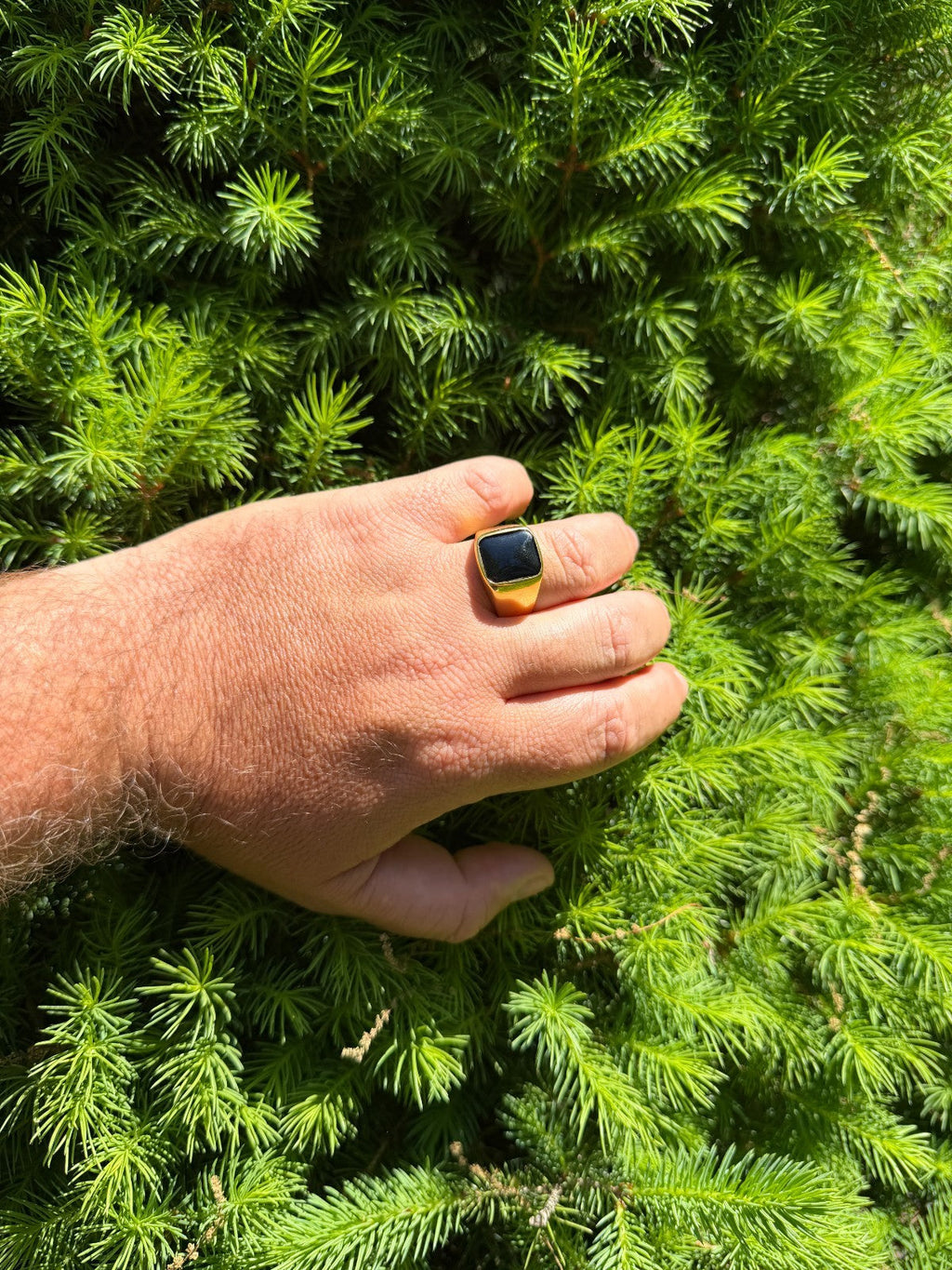 Midnight Don Ring | 14k Gold Vermeil 925 Silver