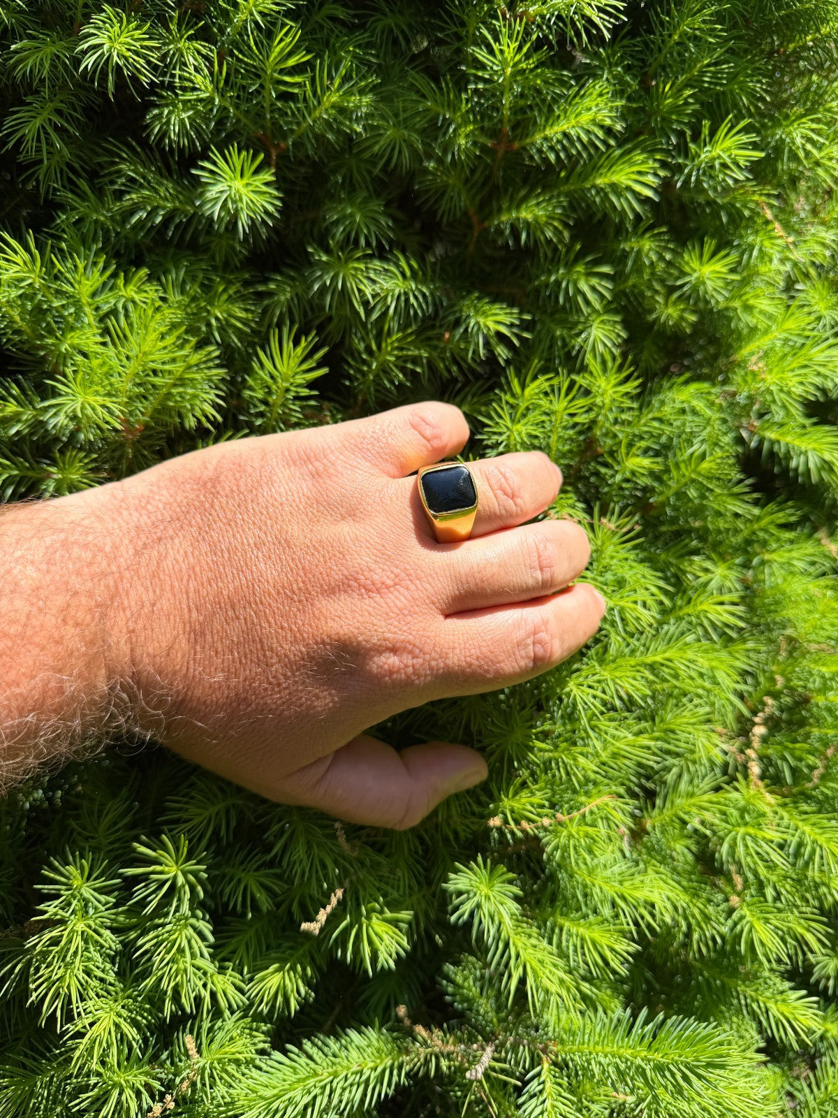 Midnight Don Ring | 14k Gold Vermeil 925 Silver