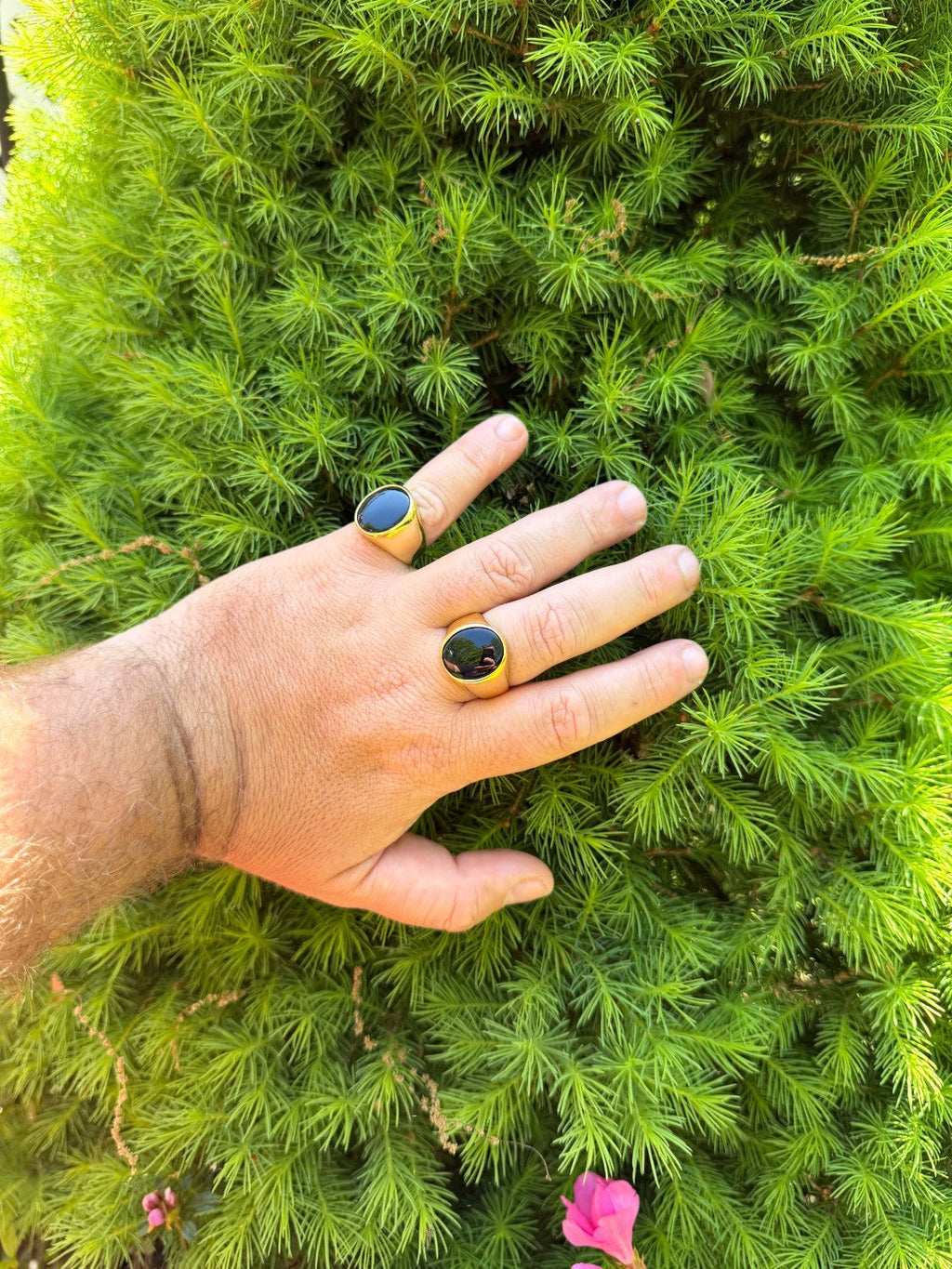 Shadow Boss Ring | 14k Gold Vermeil 925 Silver