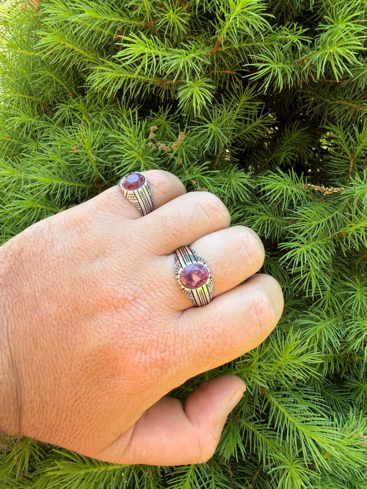 Navajo Tribe Ring | 925 Silver Oxidized