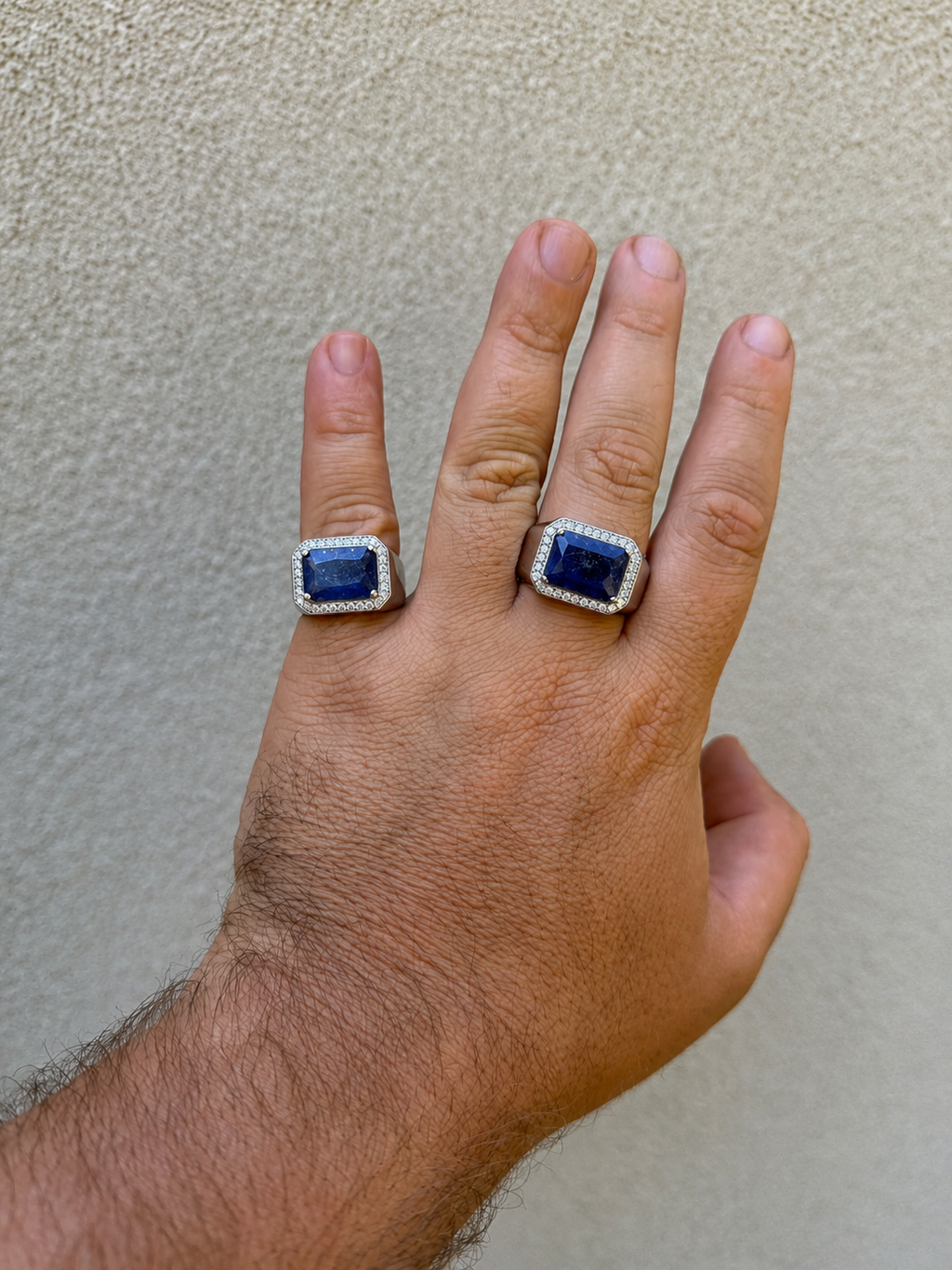 Moissanite Fortress Ring | 925 Silver