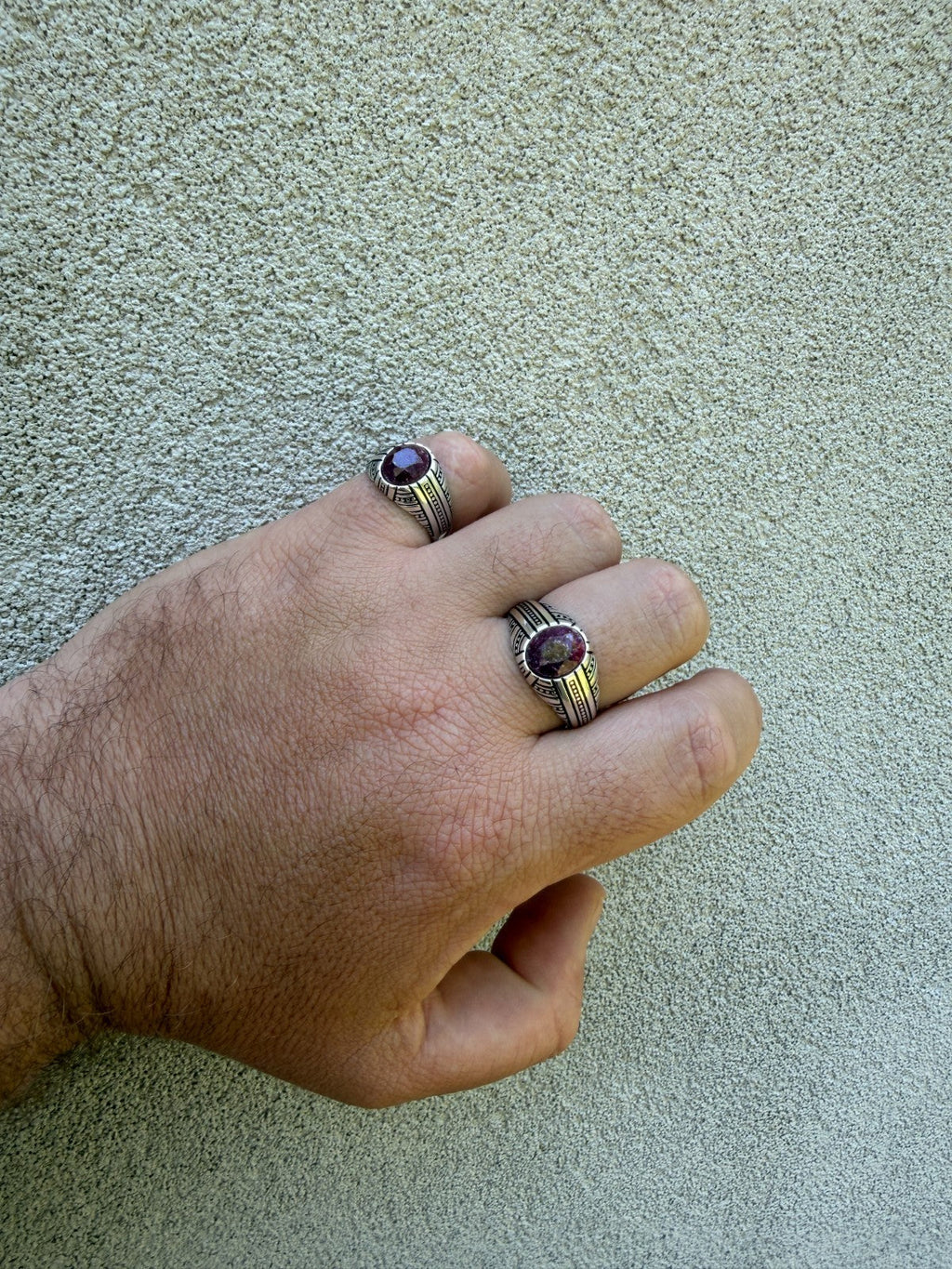 Navajo Tribe Ring | 925 Silver Oxidized