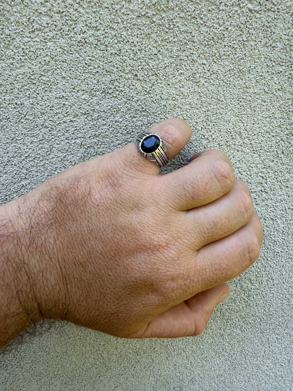 Navajo Tribe Ring | 925 Silver Oxidized