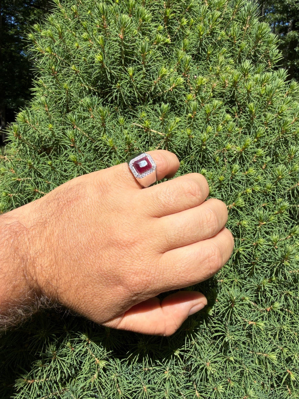 Moissanite Cardinal Crown Ring | 925 Silver