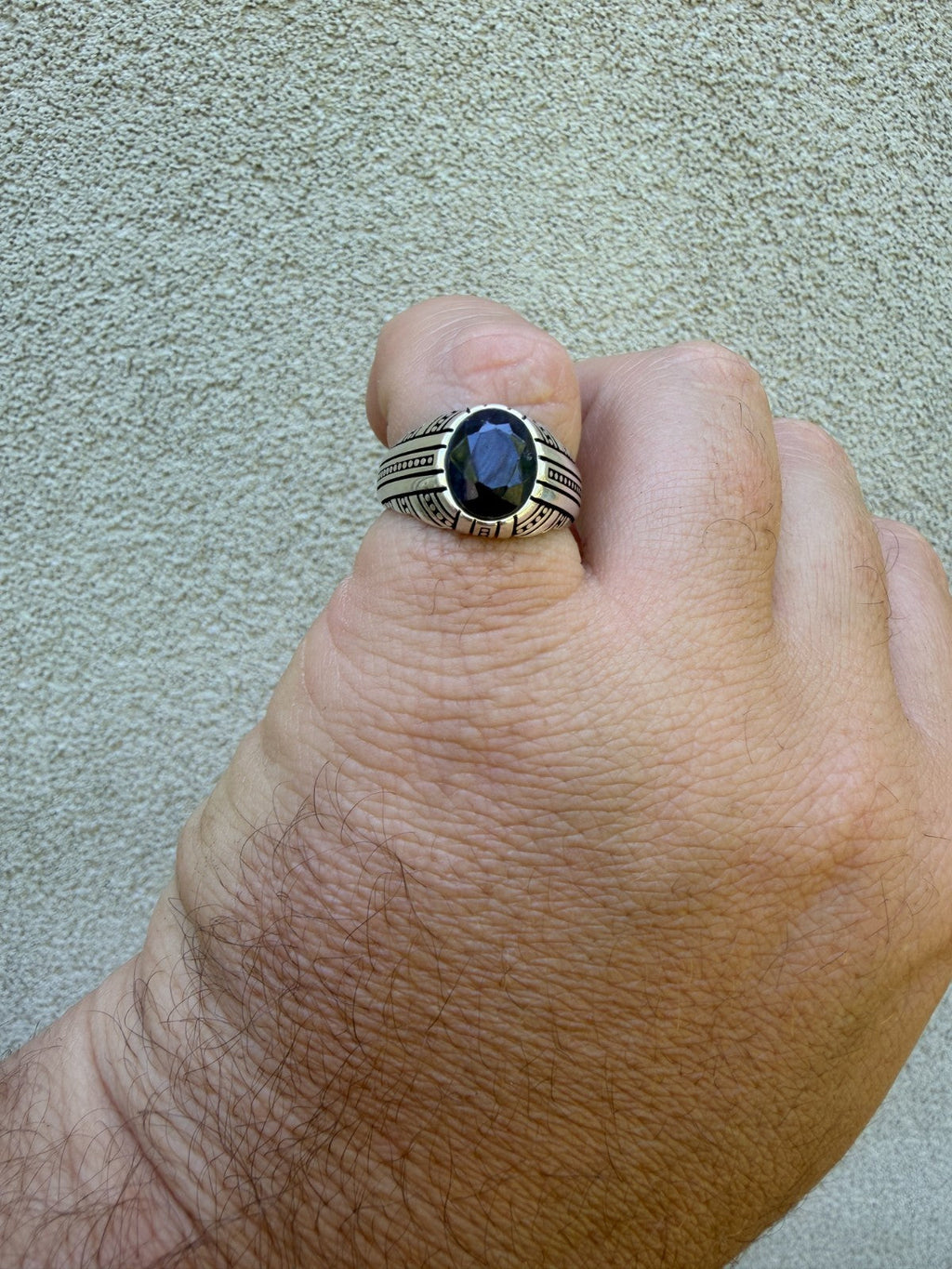 Navajo Tribe Ring | 925 Silver Oxidized