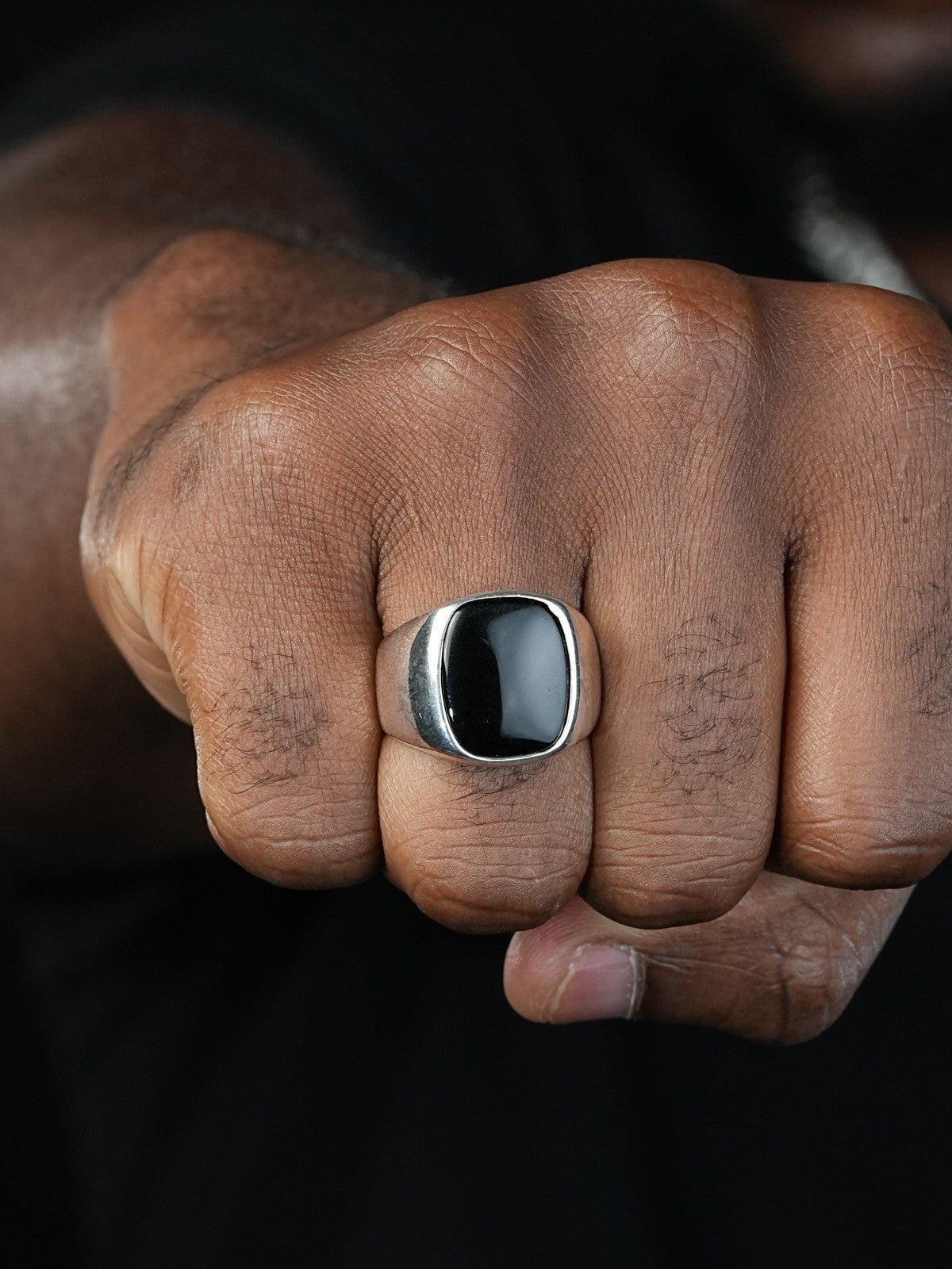 Midnight Don Ring | 925 Silver