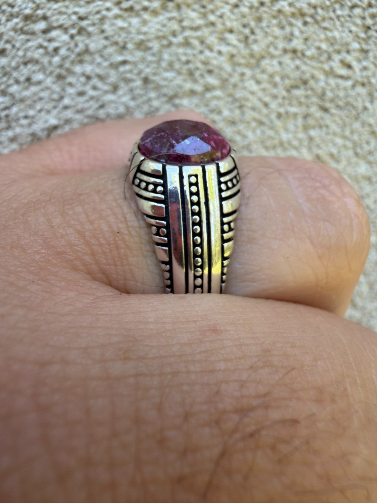 Navajo Tribe Ring | 925 Silver Oxidized