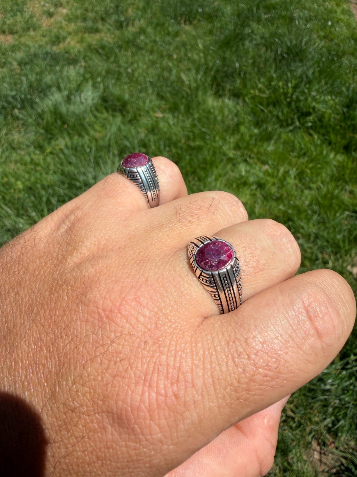 Navajo Tribe Ring | 925 Silver Oxidized