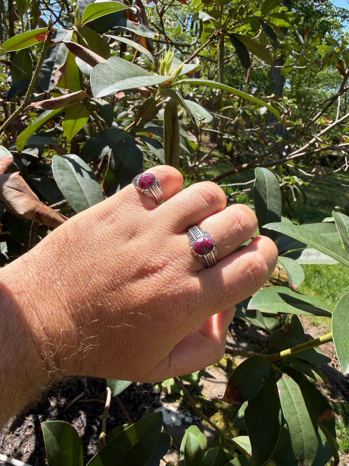 Navajo Tribe Ring | 925 Silver Oxidized