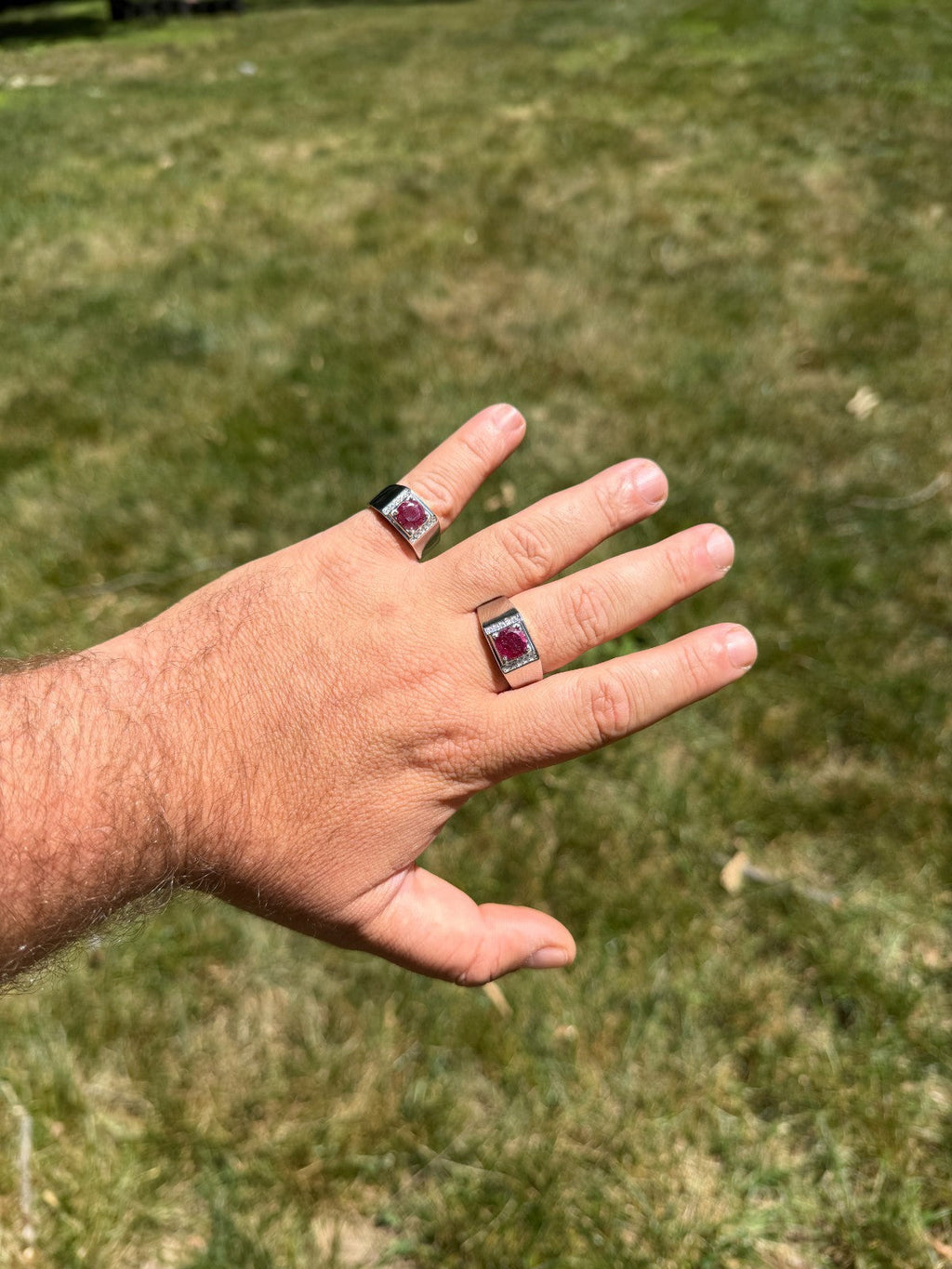 Moissanite Monarch Ring | 925 Silver