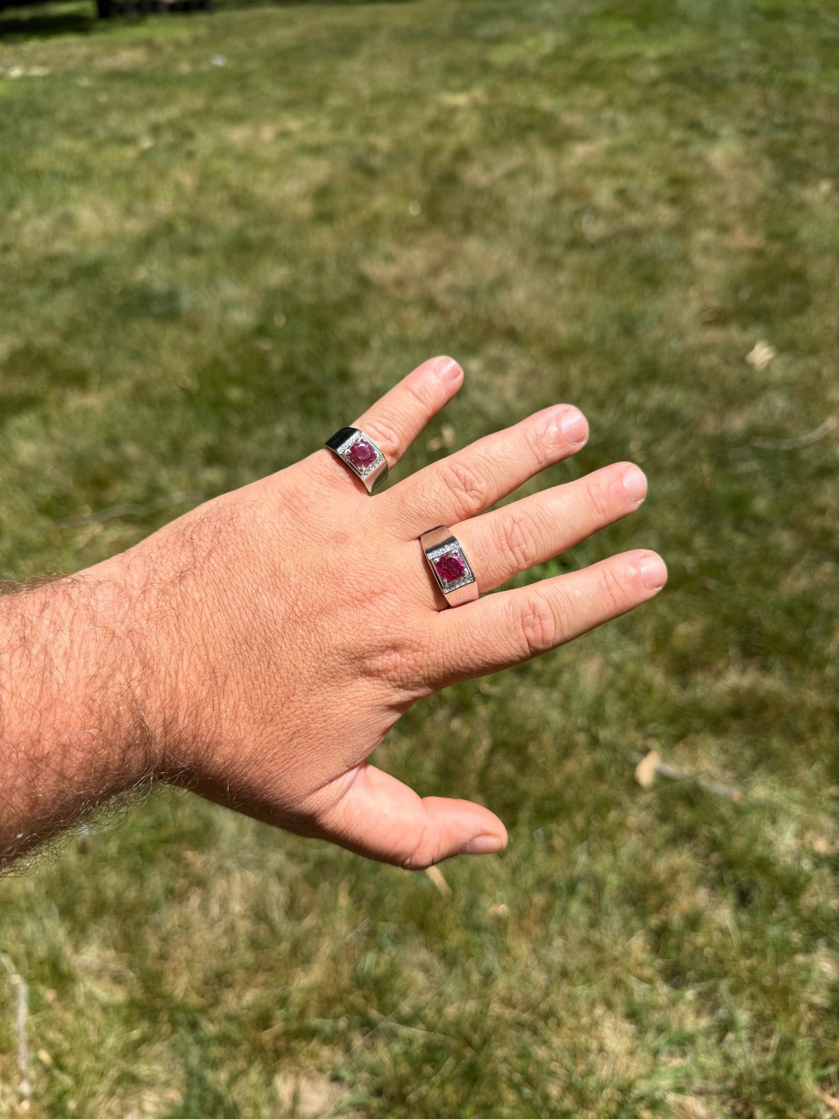 Moissanite Monarch Ring | 925 Silver
