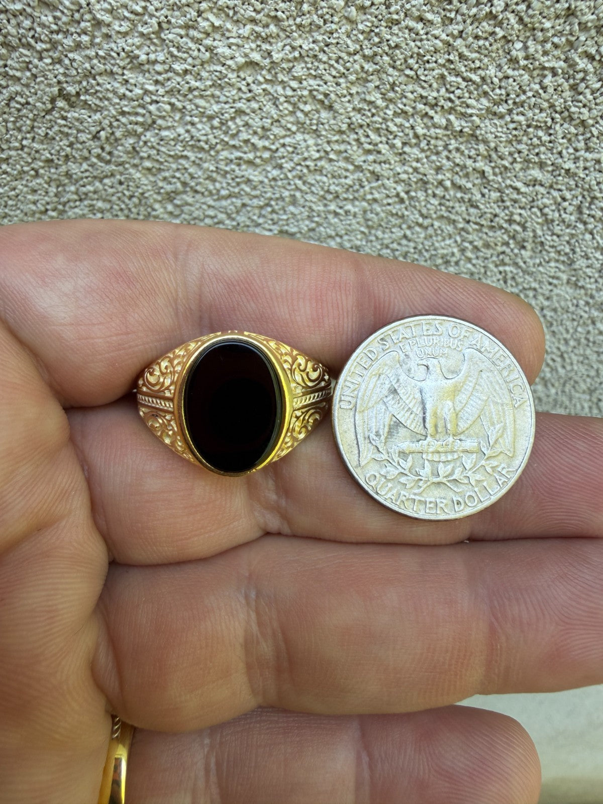 Columbian King Ring | 14k Gold Vermeil 925 Silver