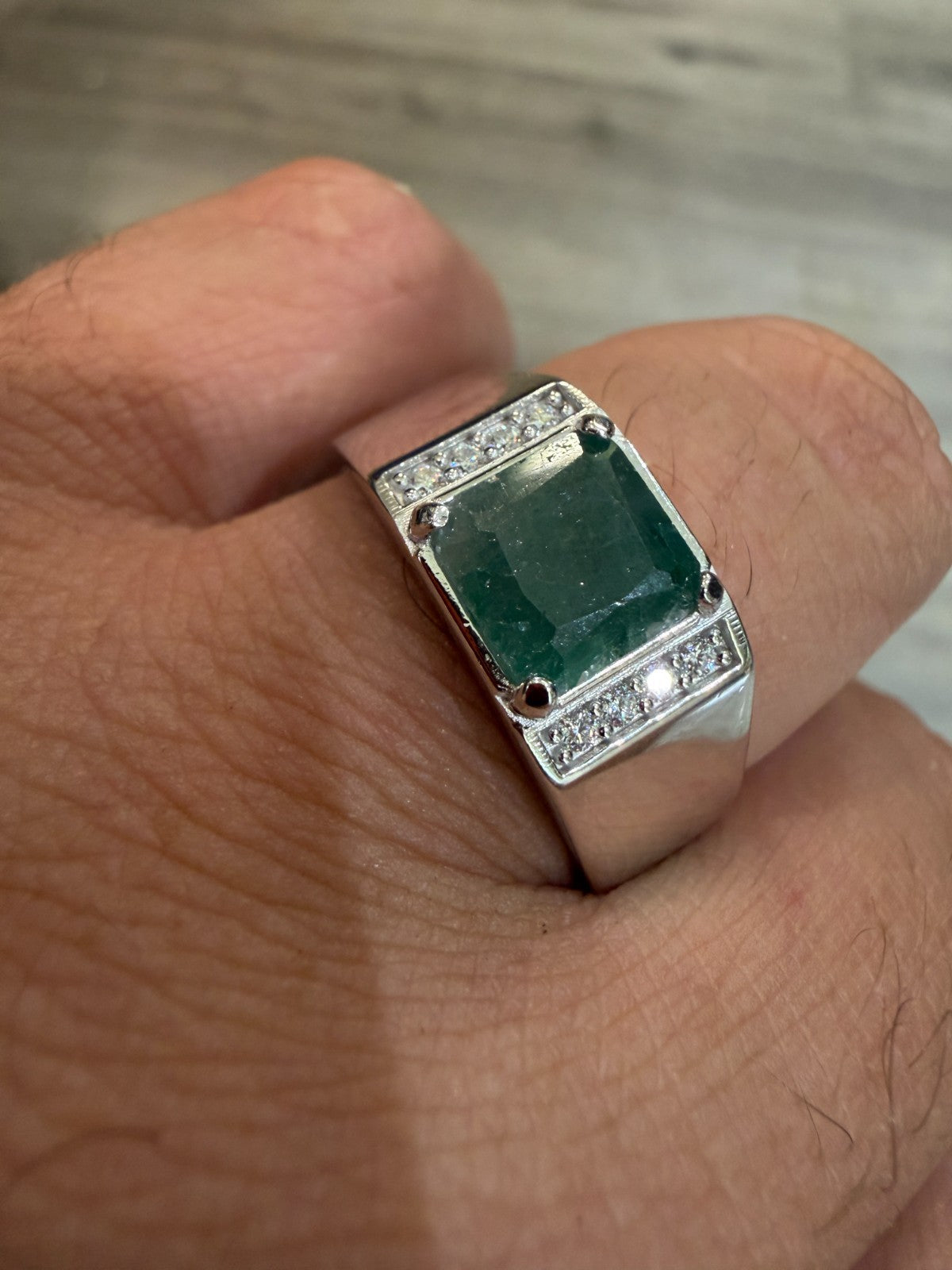 Moissanite Kingsmark Ring | 925 Silver
