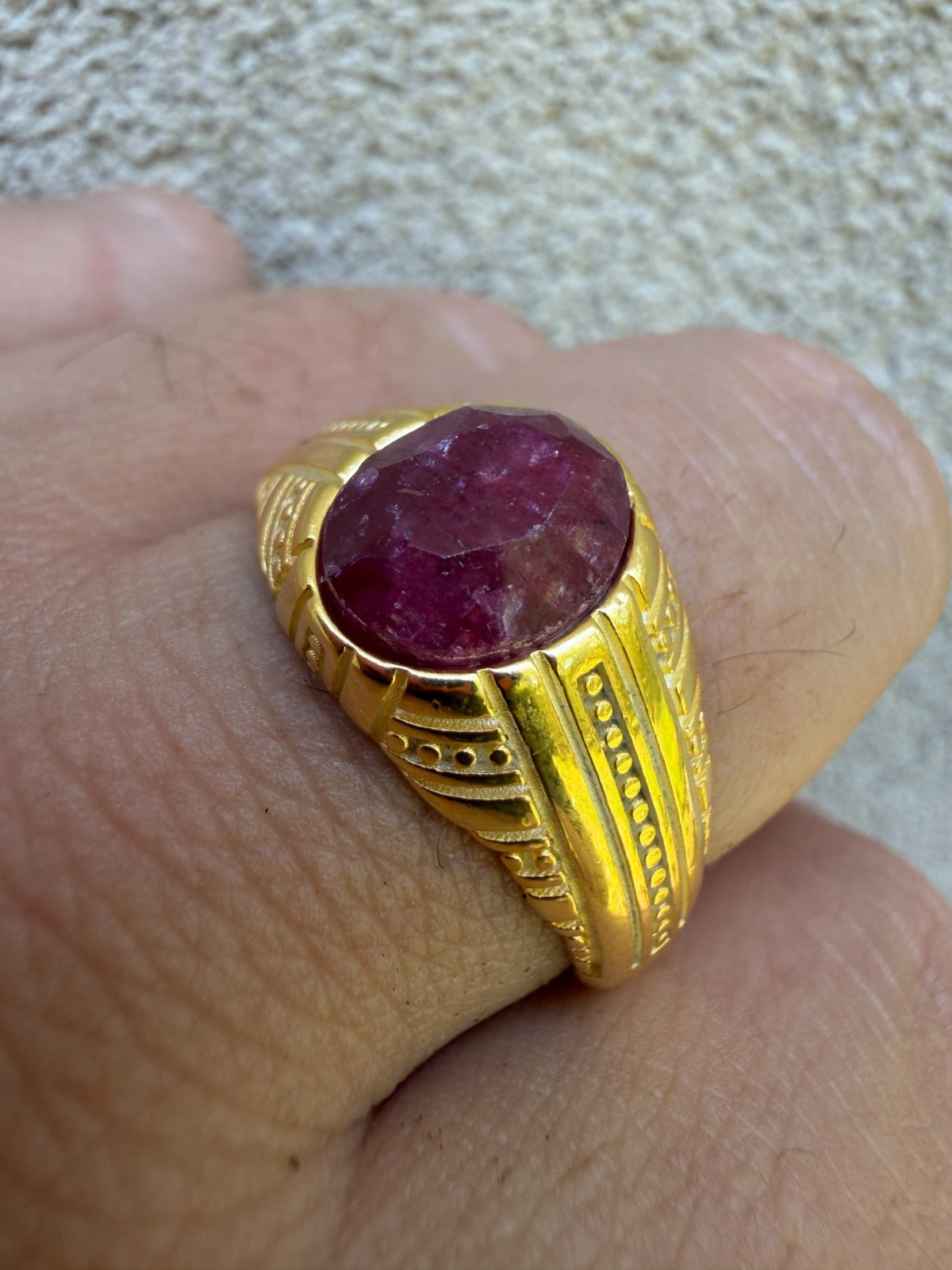Royal Dynasty Ring | 14k Gold Vermeil 925 Silver