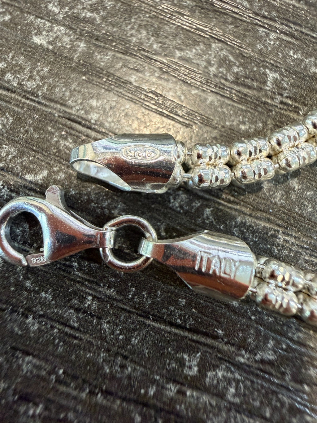 Ice Link Chain Necklace | 925 Sterling Silver