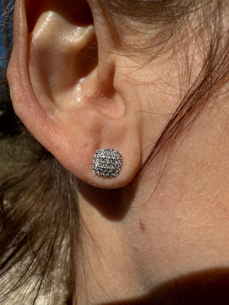 Moissanite MC Iced Out Earrings | 925 Silver