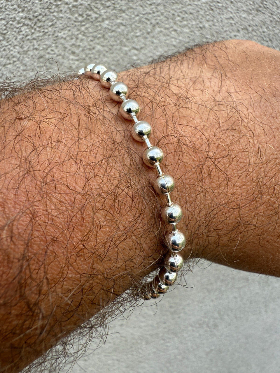 Ball Bead Bracelet | 925 Sterling Silver