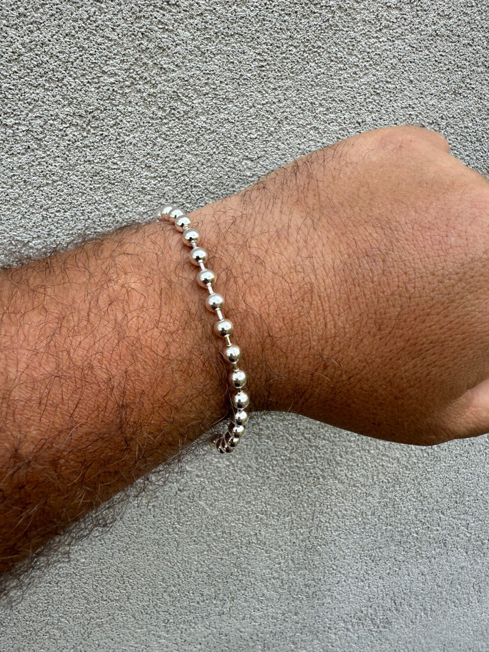 Ball Bead Bracelet | 925 Sterling Silver