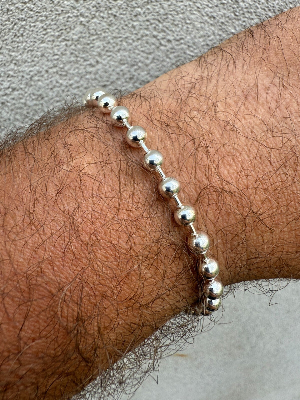 Ball Bead Bracelet | 925 Sterling Silver