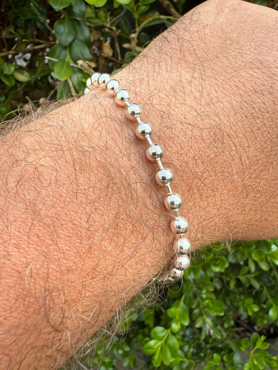 Ball Bead Bracelet | 925 Sterling Silver
